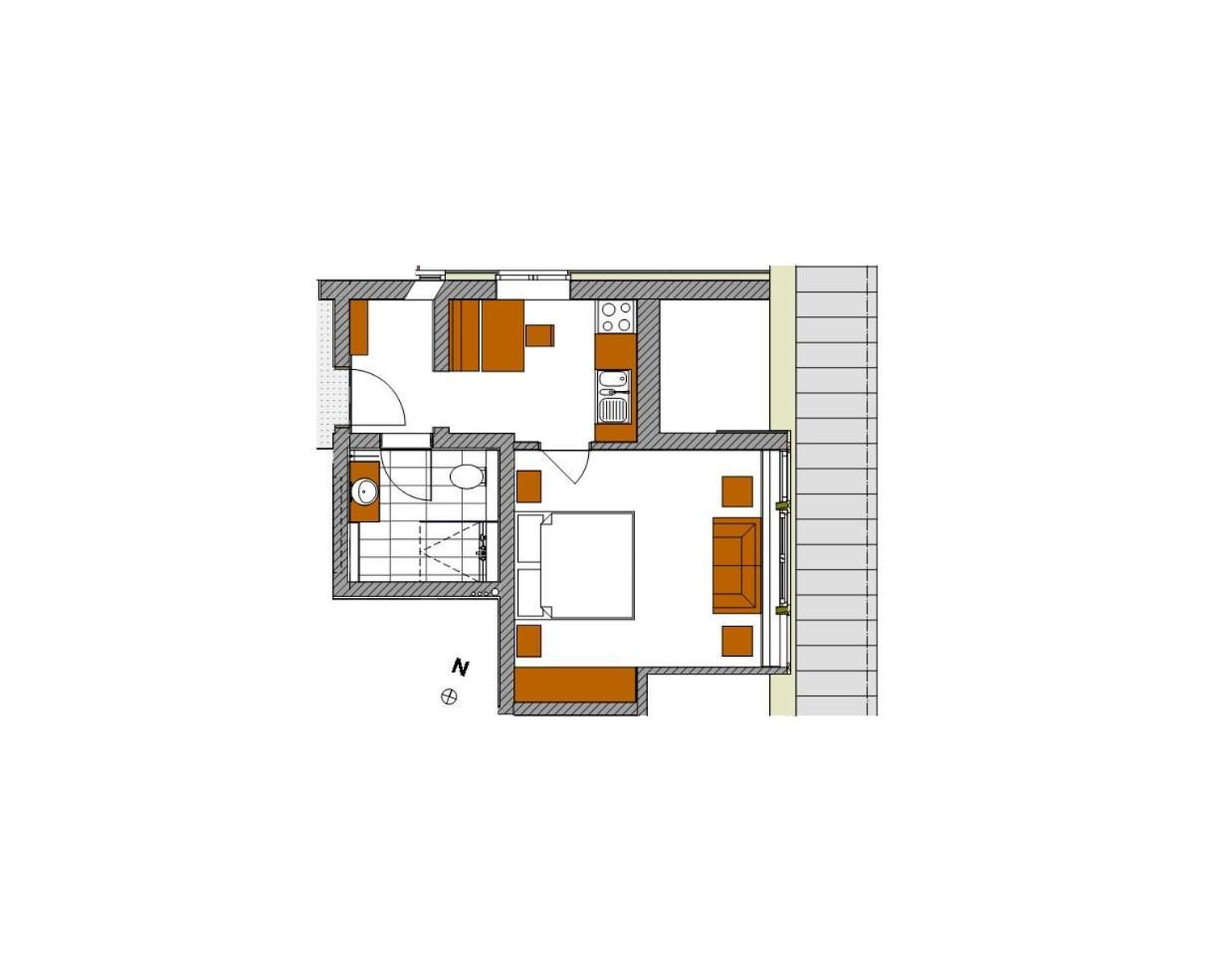 ריצלרן Gaestehaus Alpina חדר תמונה